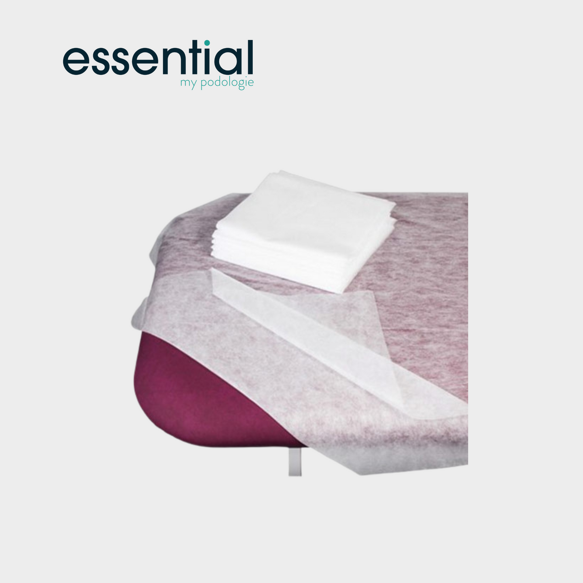 10 Draps examen non-tissés lavables classic