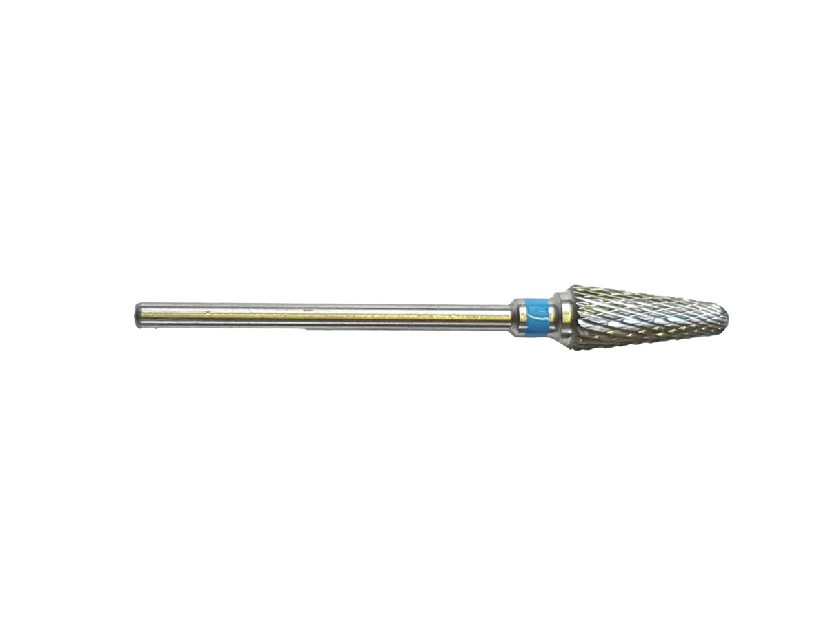 Fraise E5510 Carbure de tungstène - Traitement et finition des ongles - Denture croisée moyenne - 6 mm