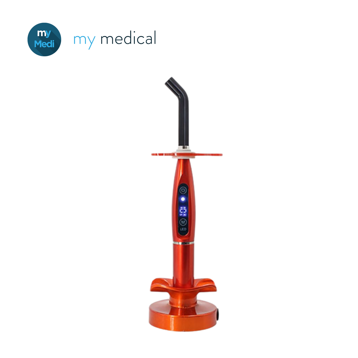 LED Curing Light - Cordless - 1500 mW/cm² - 6 Colors Available