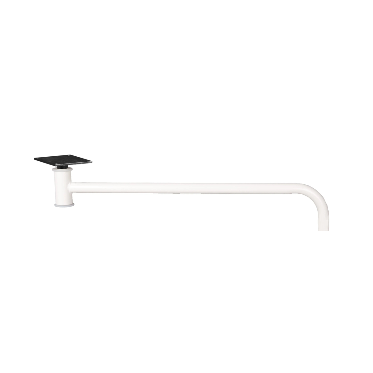Plaque d'adaptation sur bras L.40cm, tube Ø 16mm - LID