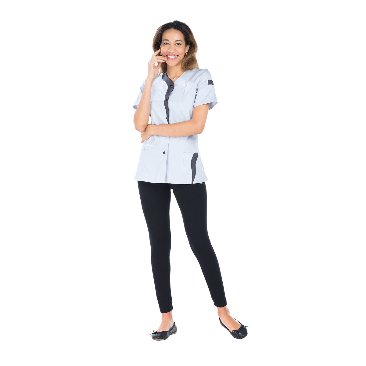 Lucile - Tunique - Manches courtes - Femme - 70 cm