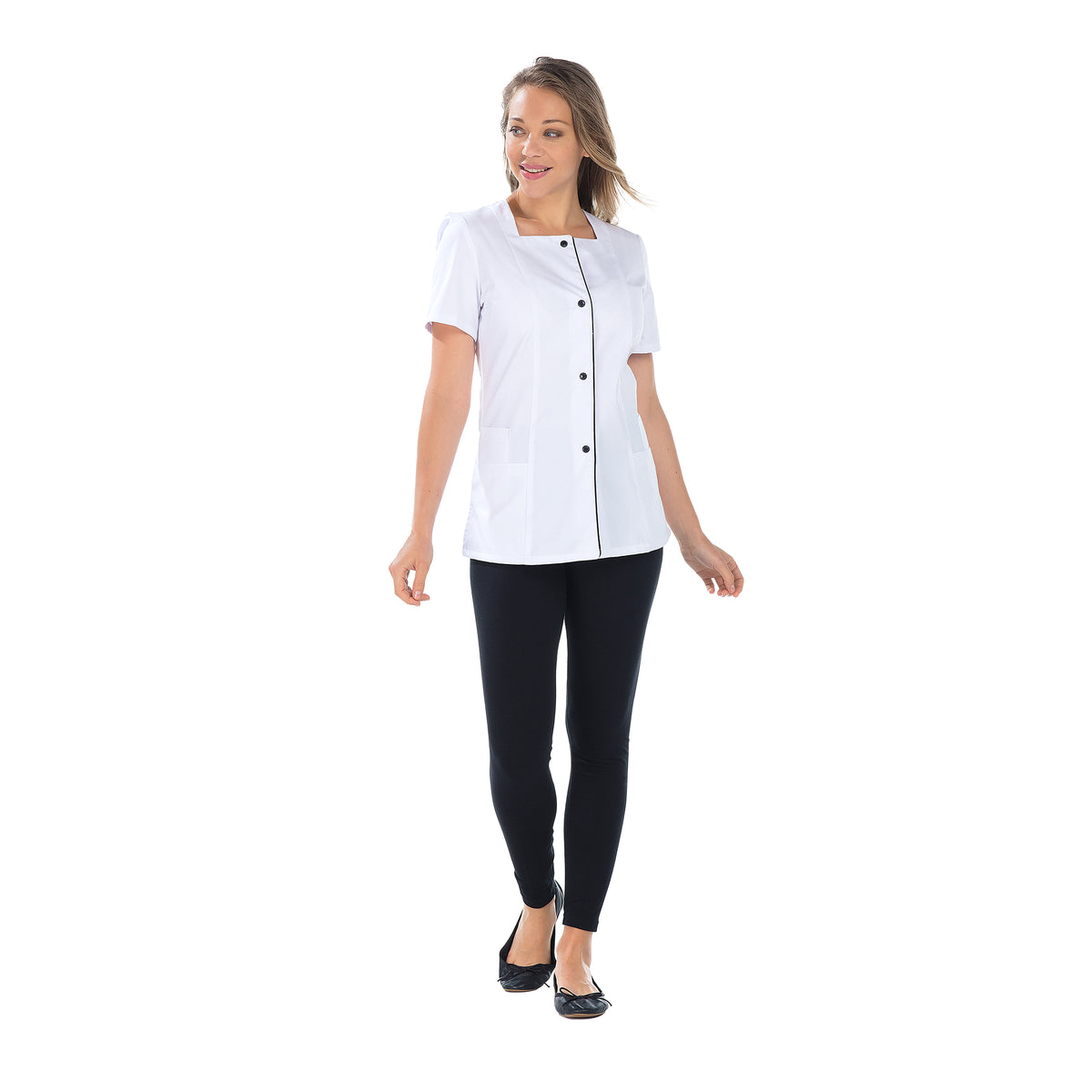 Léa - Tunique - Manches courtes - Femme - 70 cm