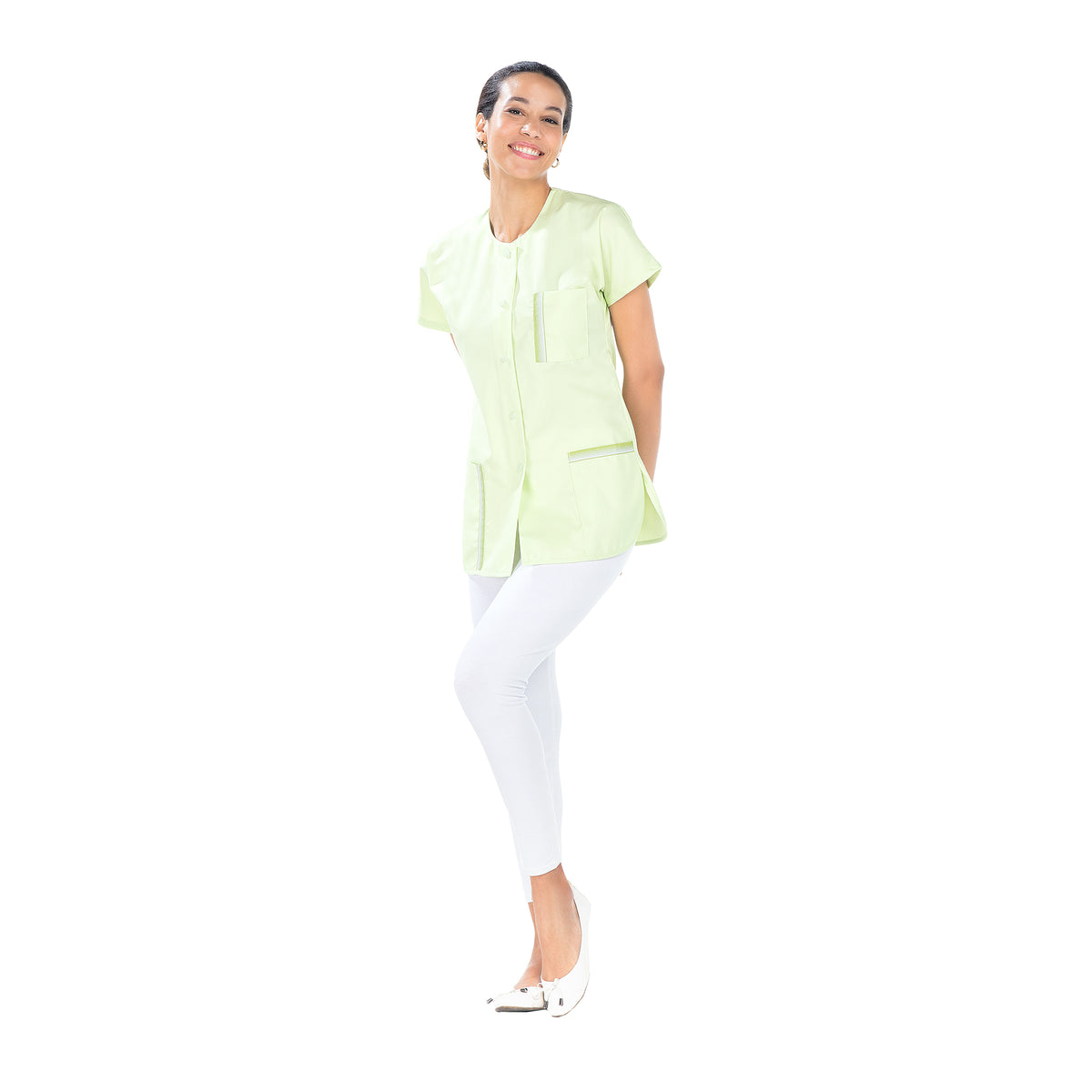 Arlette - Tunique - Manches courtes - Femme - 75 cm