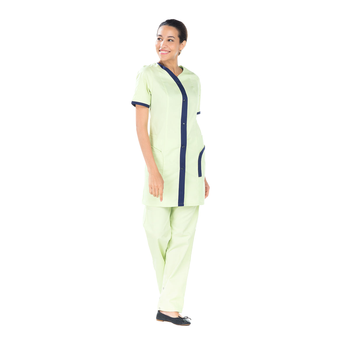 Clémence - Blouse 3/4 - Manches courtes - Femme - 85 cm