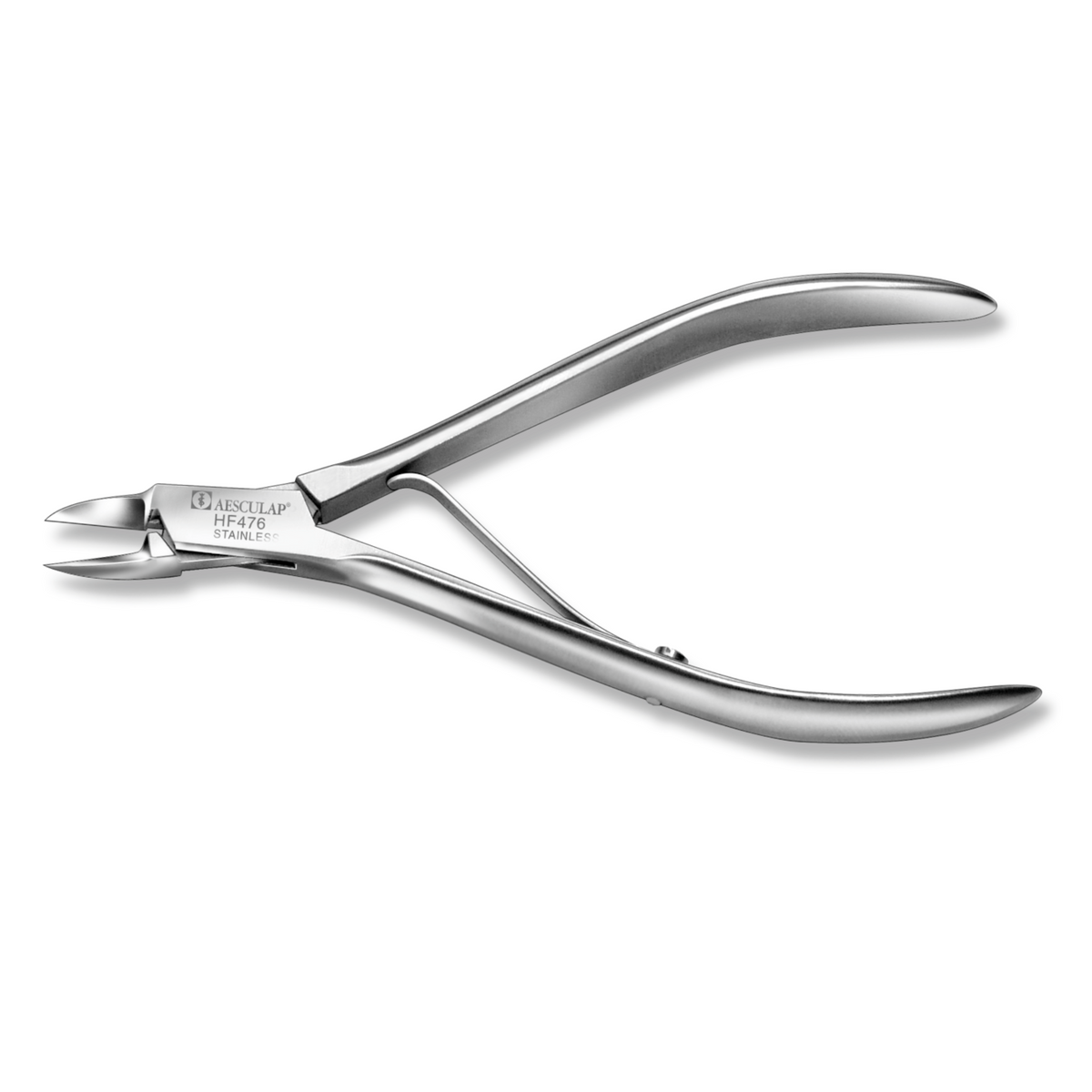 Pince à ongles - Coupe droite pointu - Mors plats - 11,5 cm - Aesculap