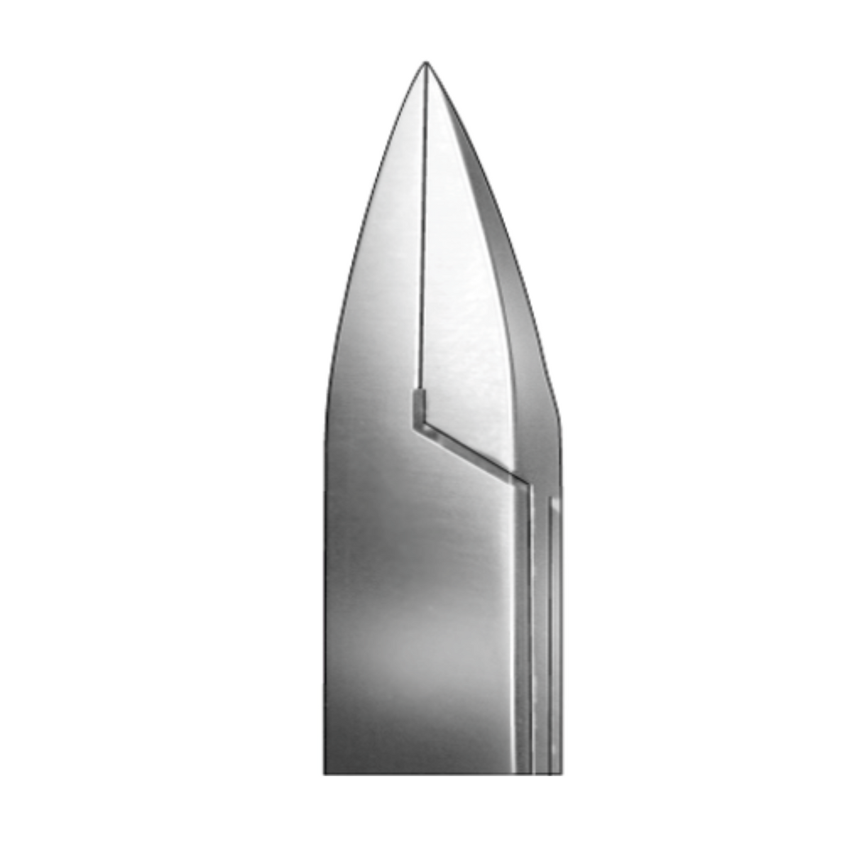 Pince à ongles - Coupe droite pointu - Mors plats - 11,5 cm - Aesculap