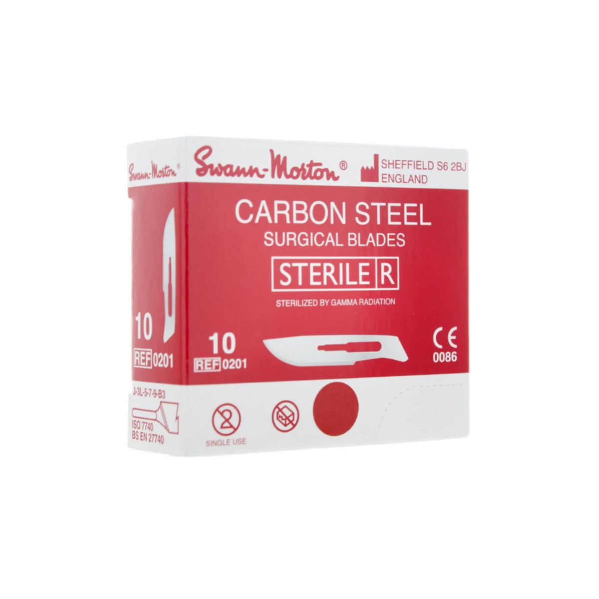 Box of 100 sterile scalpel blades - Swann-Morton