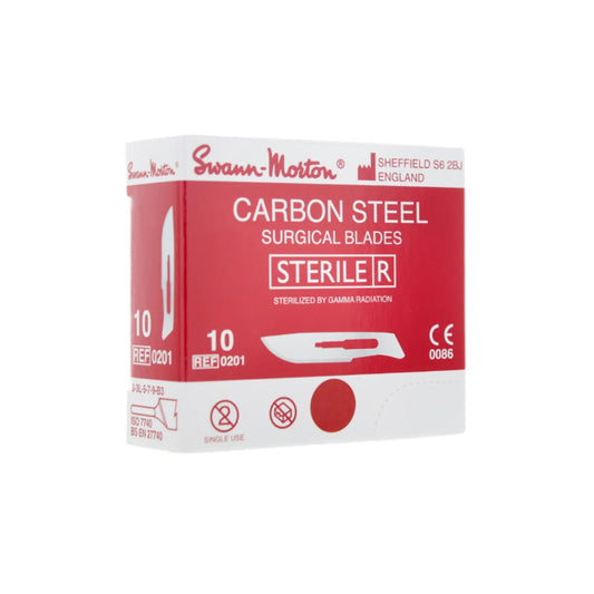 Box of 100 sterile scalpel blades - Swann-Morton