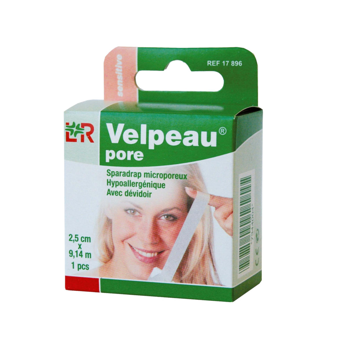 Sparadrap Velpeau Pore 9.14 m x 2.50 cm en dévidoir - Lohman Rauscher