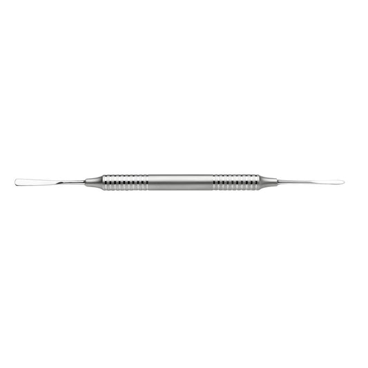 Curette double arrondi/tronqué - 18,5 cm - Ruck