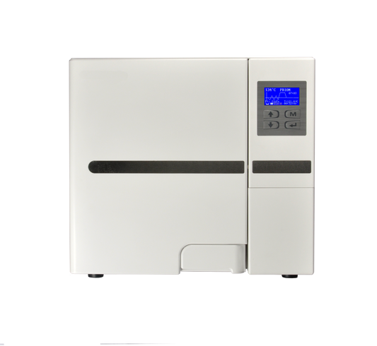 Autoclave Blanc 8 Litres Classe B avec USB et imprimante intégrée