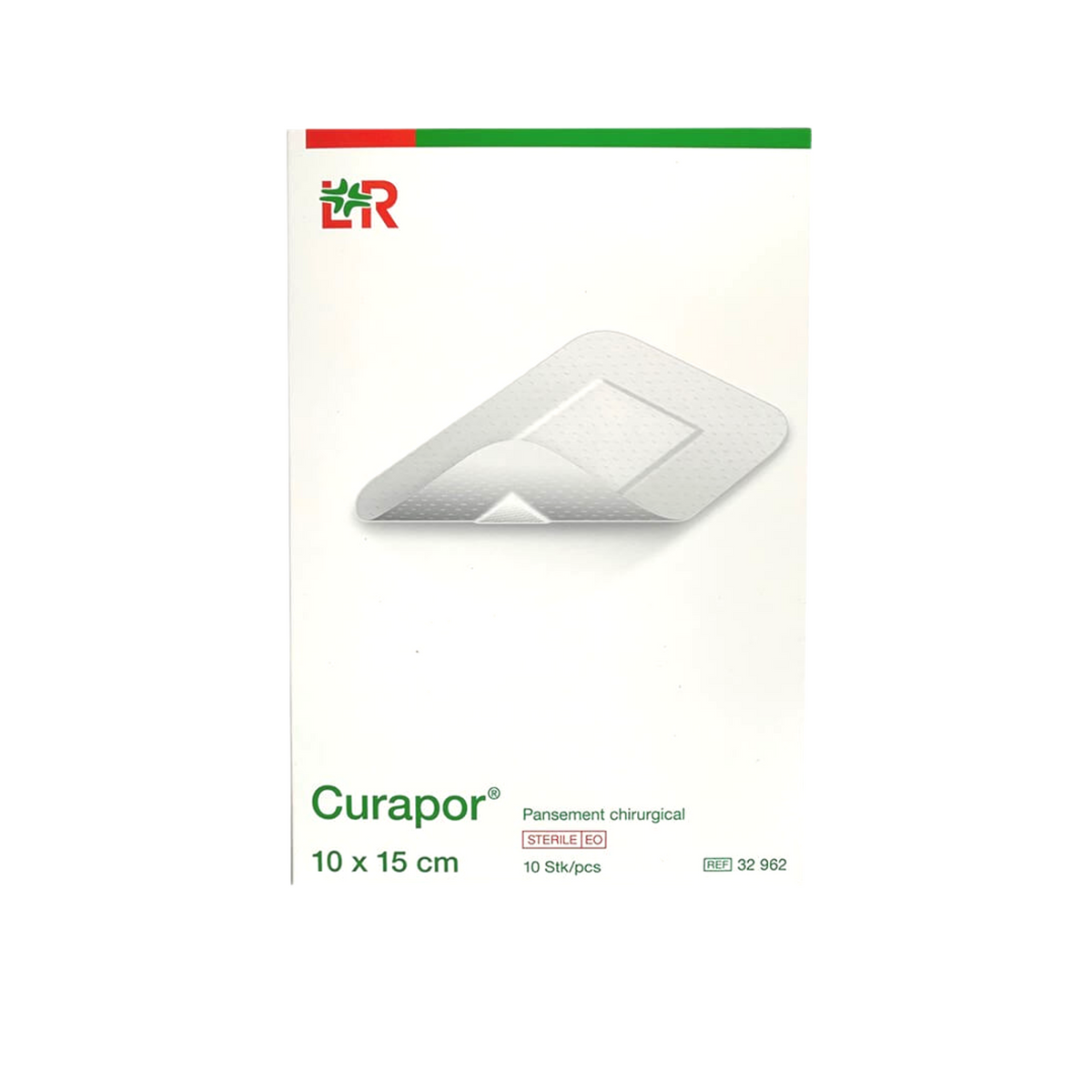 Pansement curapor stérile post opératoire - 4 dimensions - Blanc - Lohman Rauscher