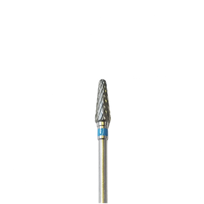 Fraise E5510 Carbure de tungstène - Traitement et finition des ongles - Denture croisée moyenne - 6 mm