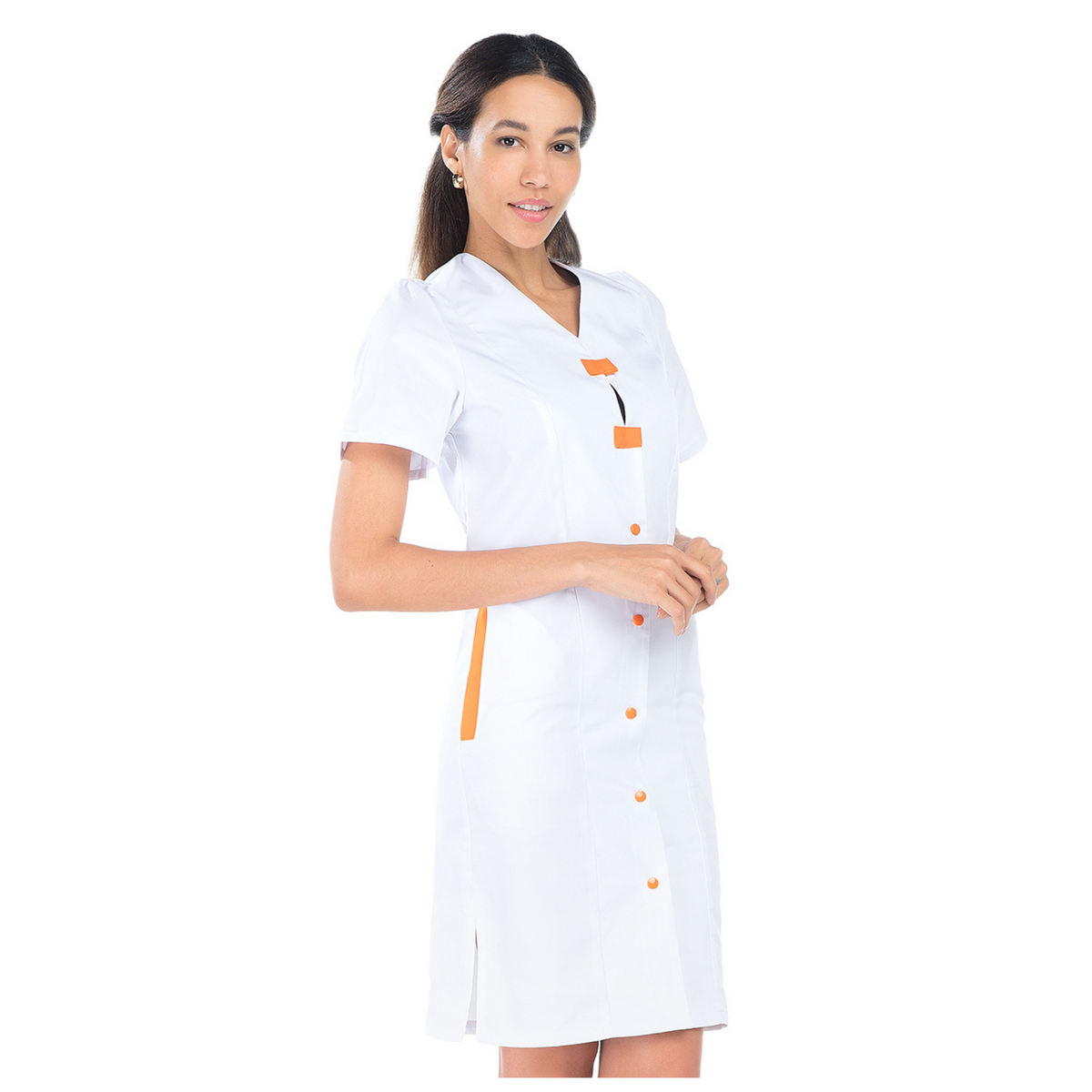 Delphine - Blouse 7/8 - Manches courtes - Femme - 95 cm