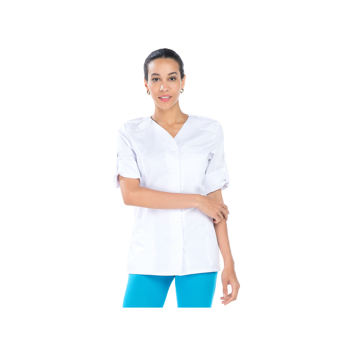 Magali - Tunique - Manches longues transformables - Femme - 70 cm