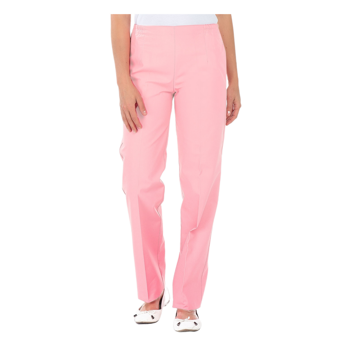 Manhattan - Pantalon - Femme - Ceinture élastique - Sans poche