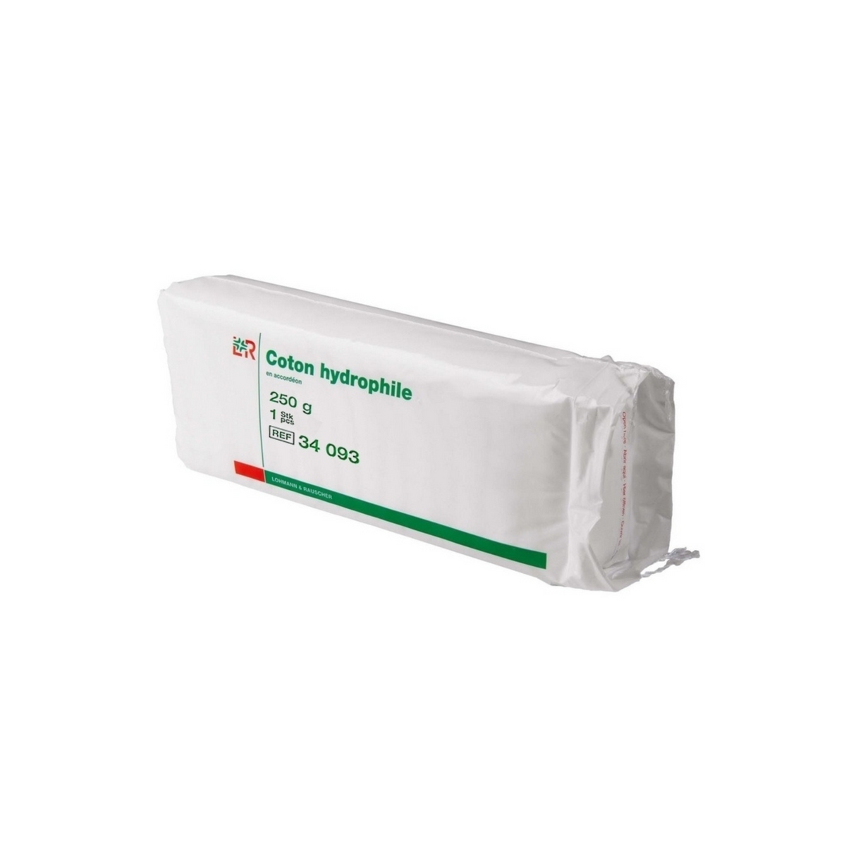 Sachet de 100 ou 250 g de Coton hydrophile accordéon - LR