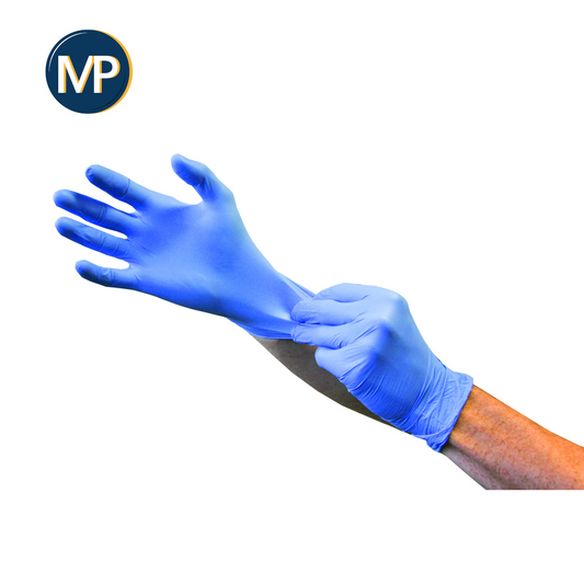 Gants d'examen - Nitrile - Sans poudre - Ambidextres - Boite de 100 - My Podologie