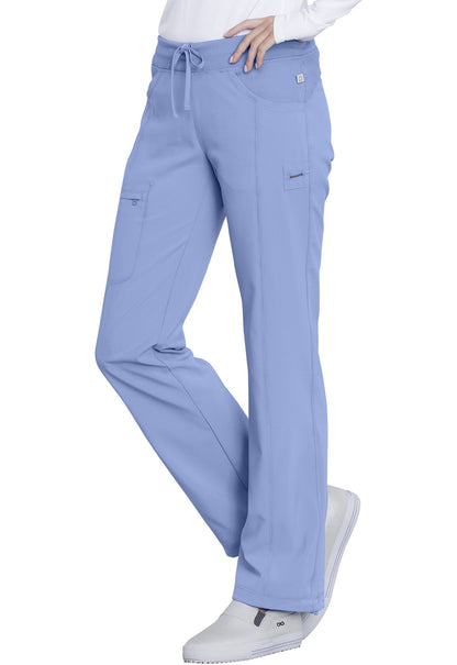Quimper - Pantalon droit cordon de serrage - Femme - Cherokee