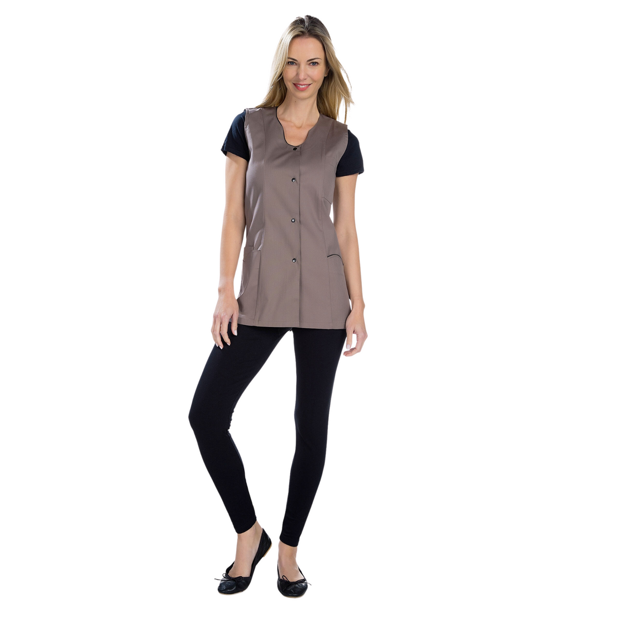 Anaïs - Tunique - 3 types de manches - Femme - 75cm