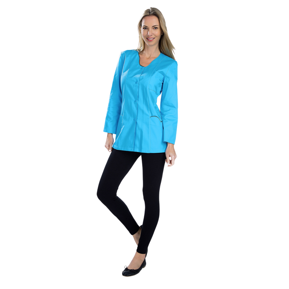 Anaïs - Tunique - 3 types de manches - Femme - 75cm