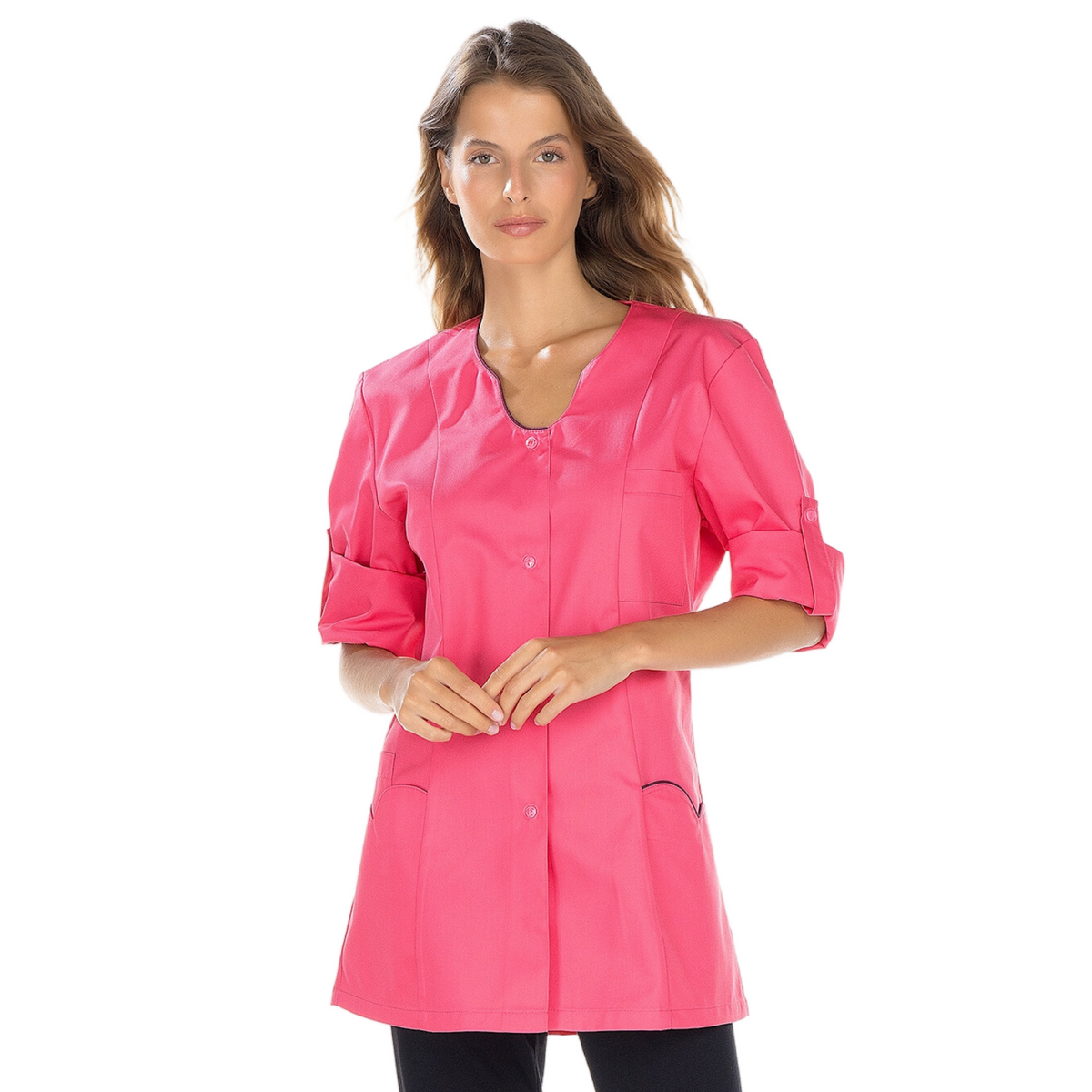 Anaïs - Tunique - 3 types de manches - Femme - 75cm
