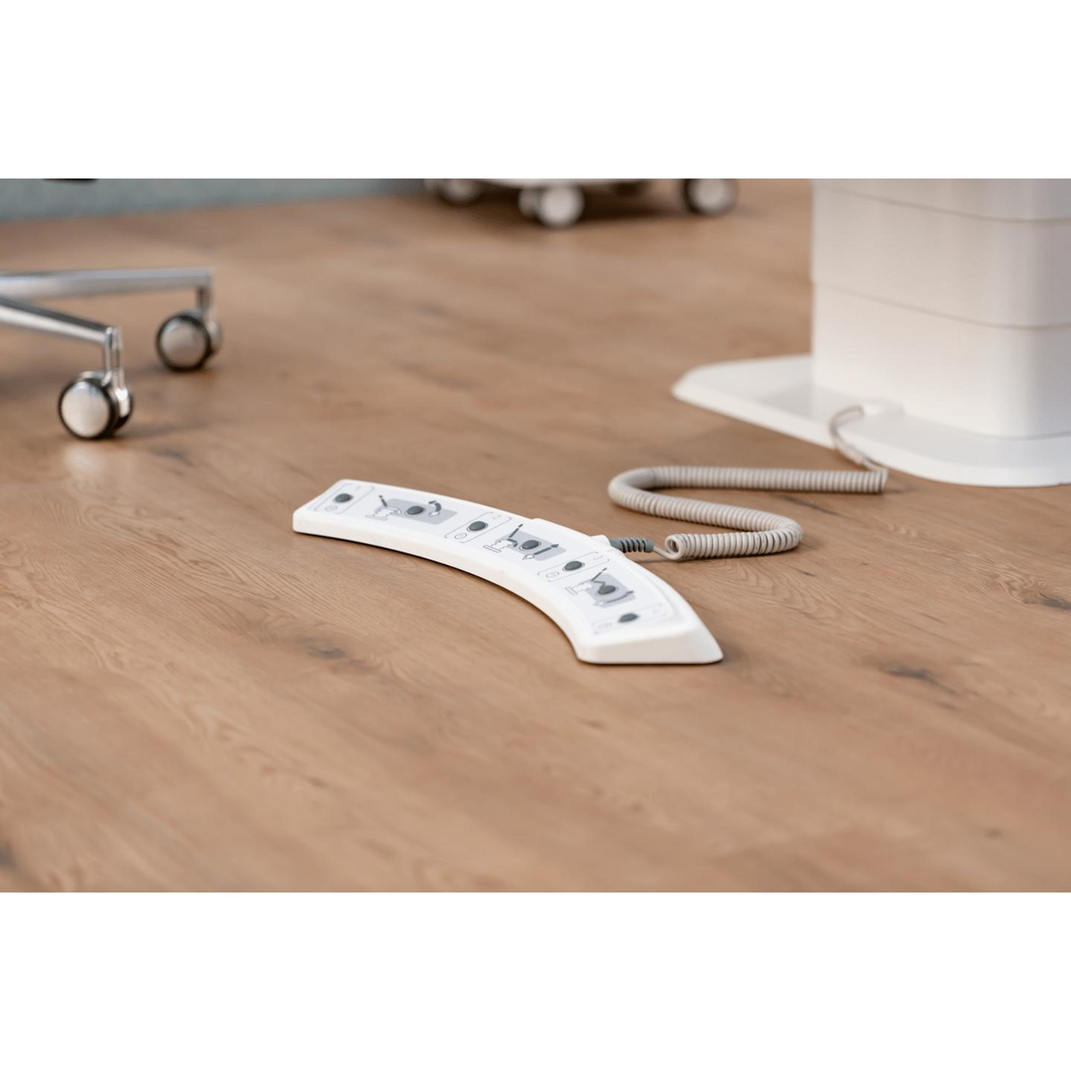 Pédale de commande avec fonction mémoire pour table de soins RUCK® STELLA 3s