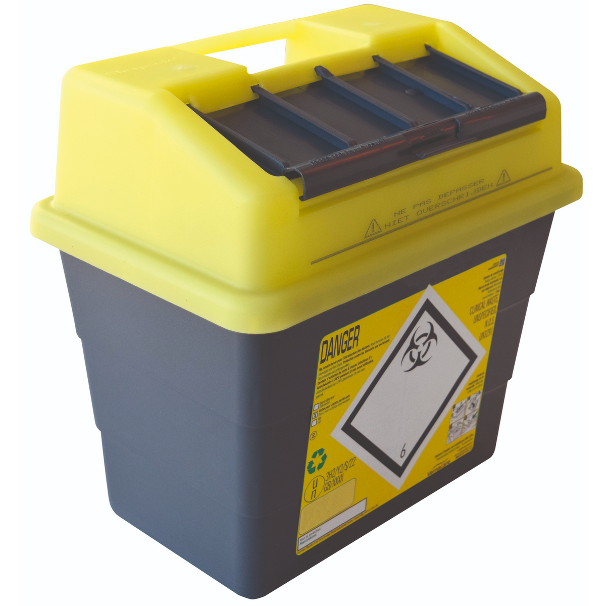Collecteur de Dechets Sharpsafe - Hospidex