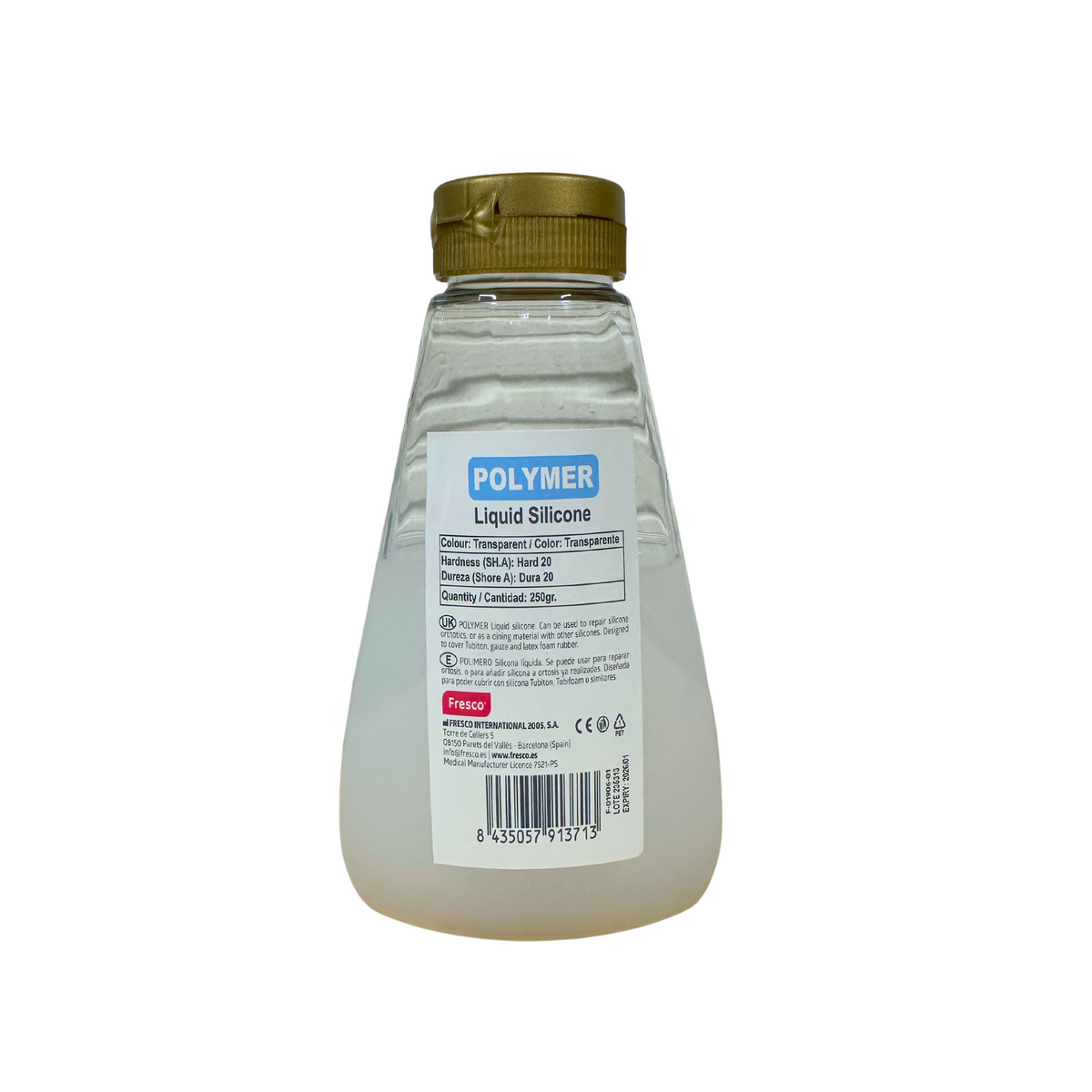 Polymère de silicone liquide - Semi-rigide - 250g - Fresco