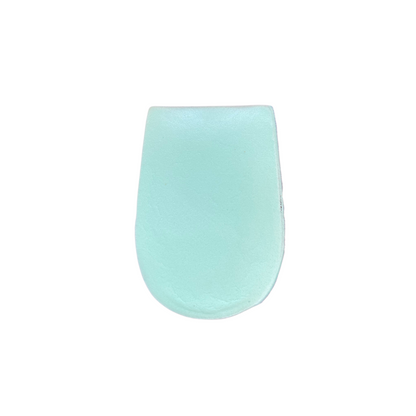Talonnette en mousse latex avec léger rebord autour du talon - Vert