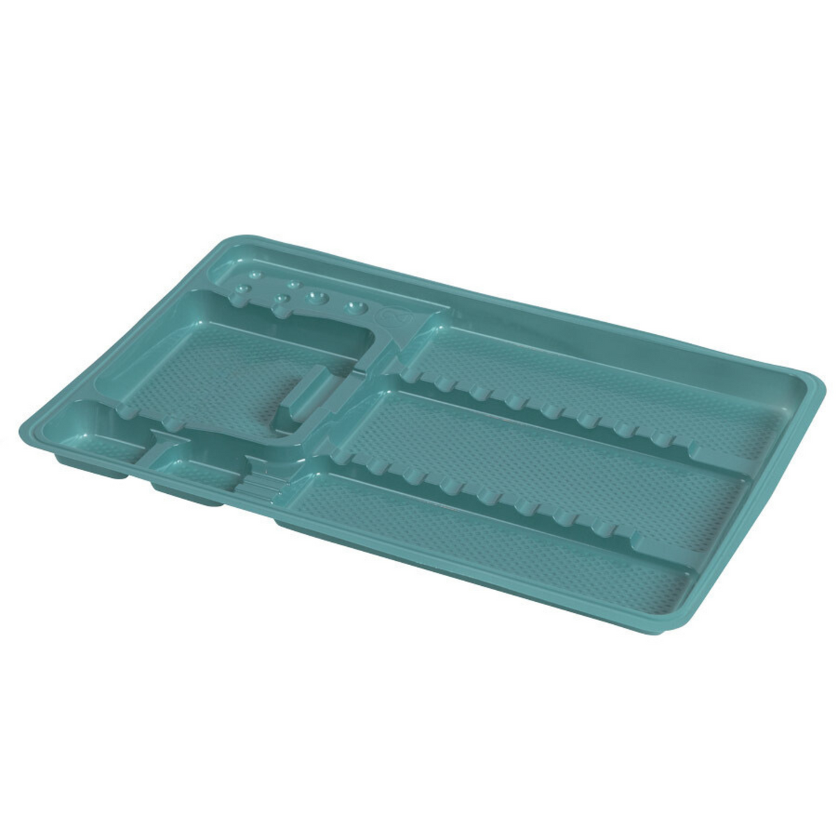 50 plateaux de soin à usage unique avec compartiments - 2 formats
