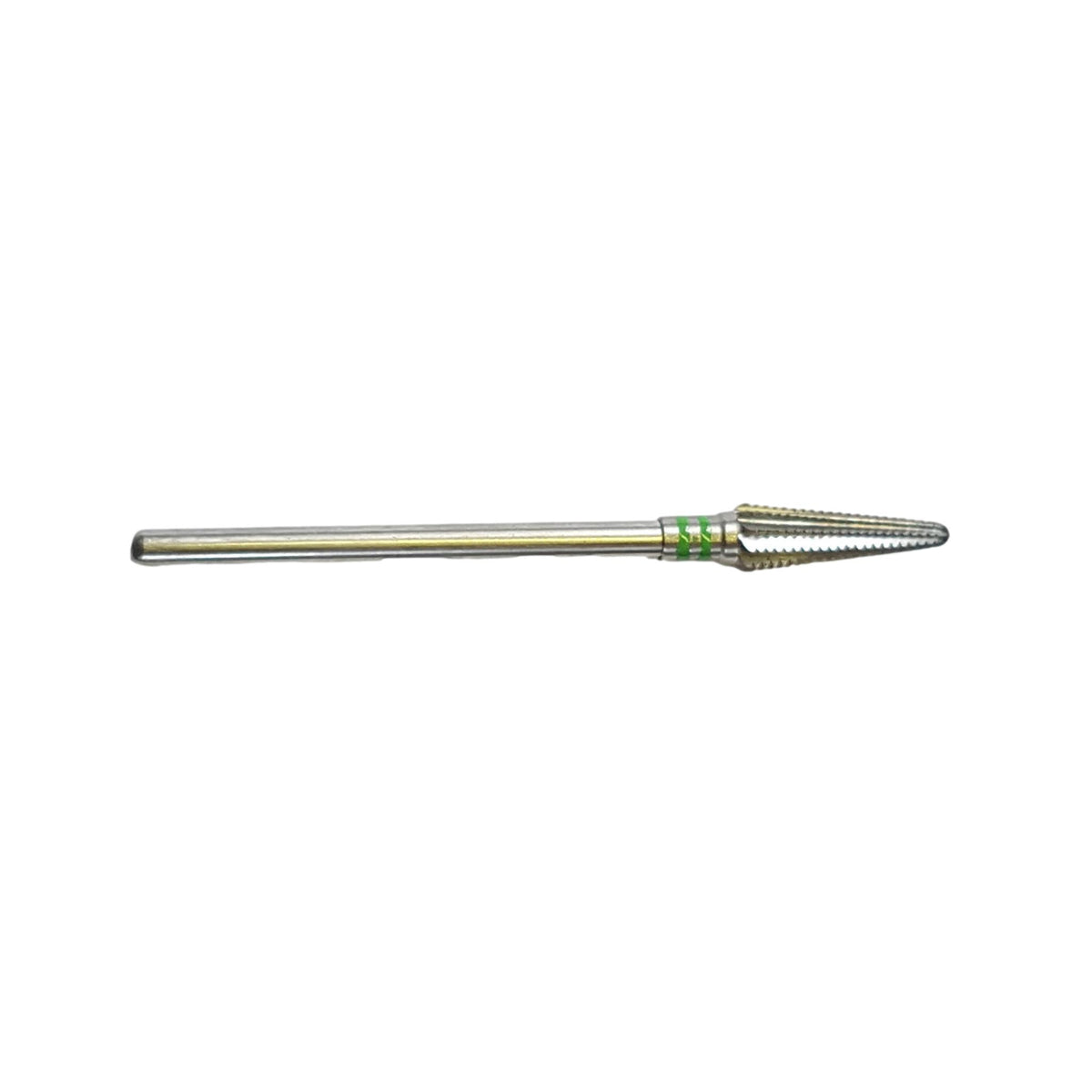 Fraise E5775 Carbure de tungstène - Abrasion des ongles épais et onychogryphose - Denture hélicoïdale super fine - 4,5 mm