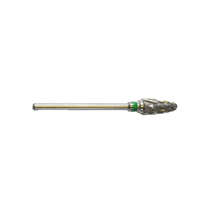 Fraise E5450 Carbure de tungstène - Abrasion des ongles épais - Denture croisée grosse - 6 mm
