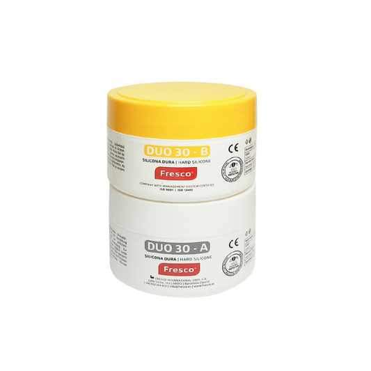 Silicona para ortoplastia DUO 30 - A + B - Shore A 30-32 - 250 g - Fresco